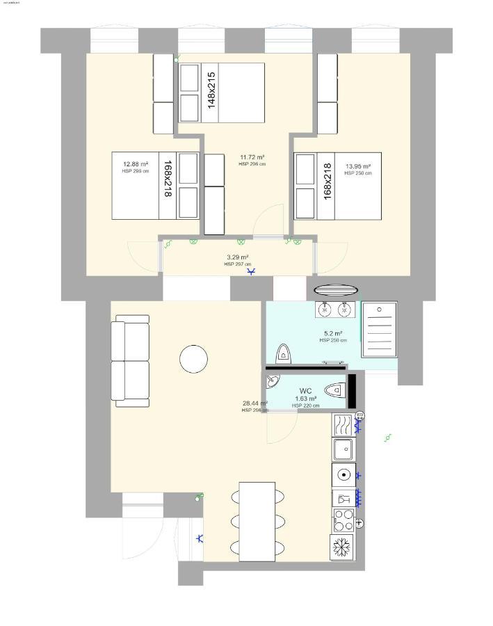 Tilia Luxury Apartment - 3 Bedrooms With Ac Budapeşte Dış mekan fotoğraf